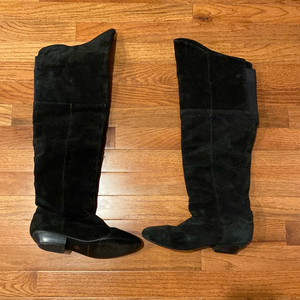 Chinese Laundry Black Over the Knee Boots
